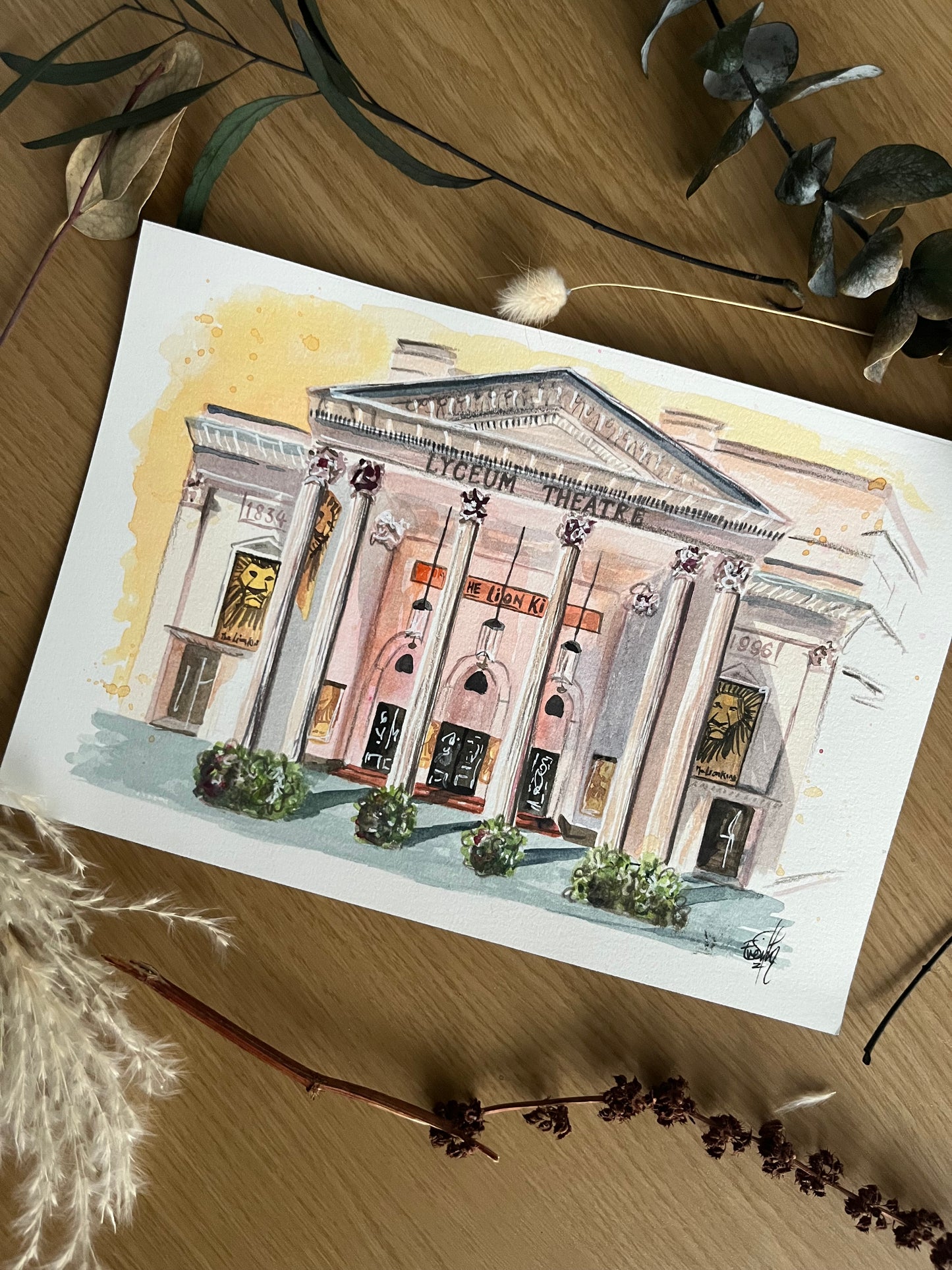 Lyceum Theatre Print