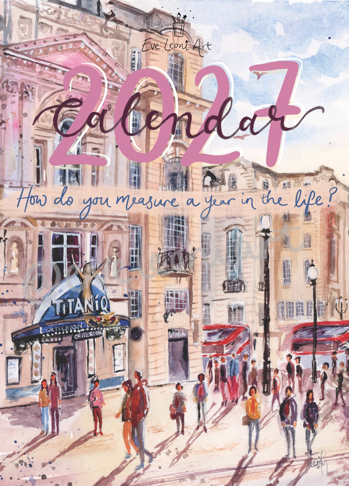 2027 Theatre Wall Calendar