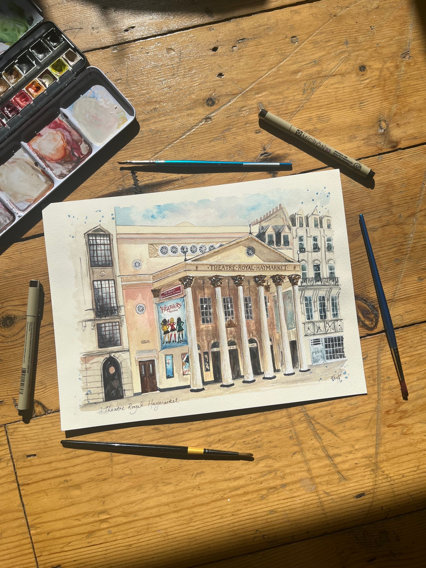 Theatre Royal Haymarket 'Heathers' Print