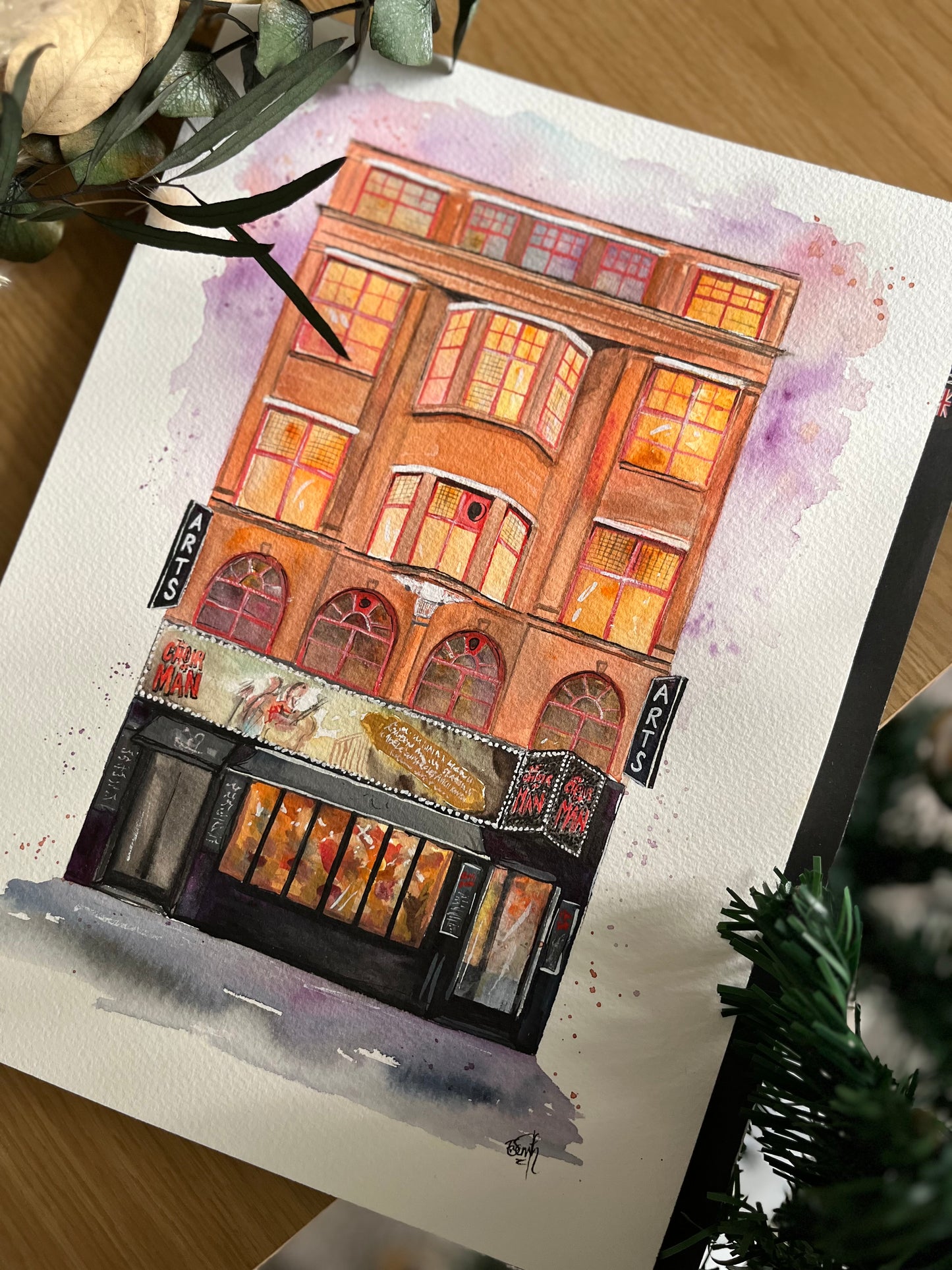 The Arts Theatre 'Choir of Man' Print