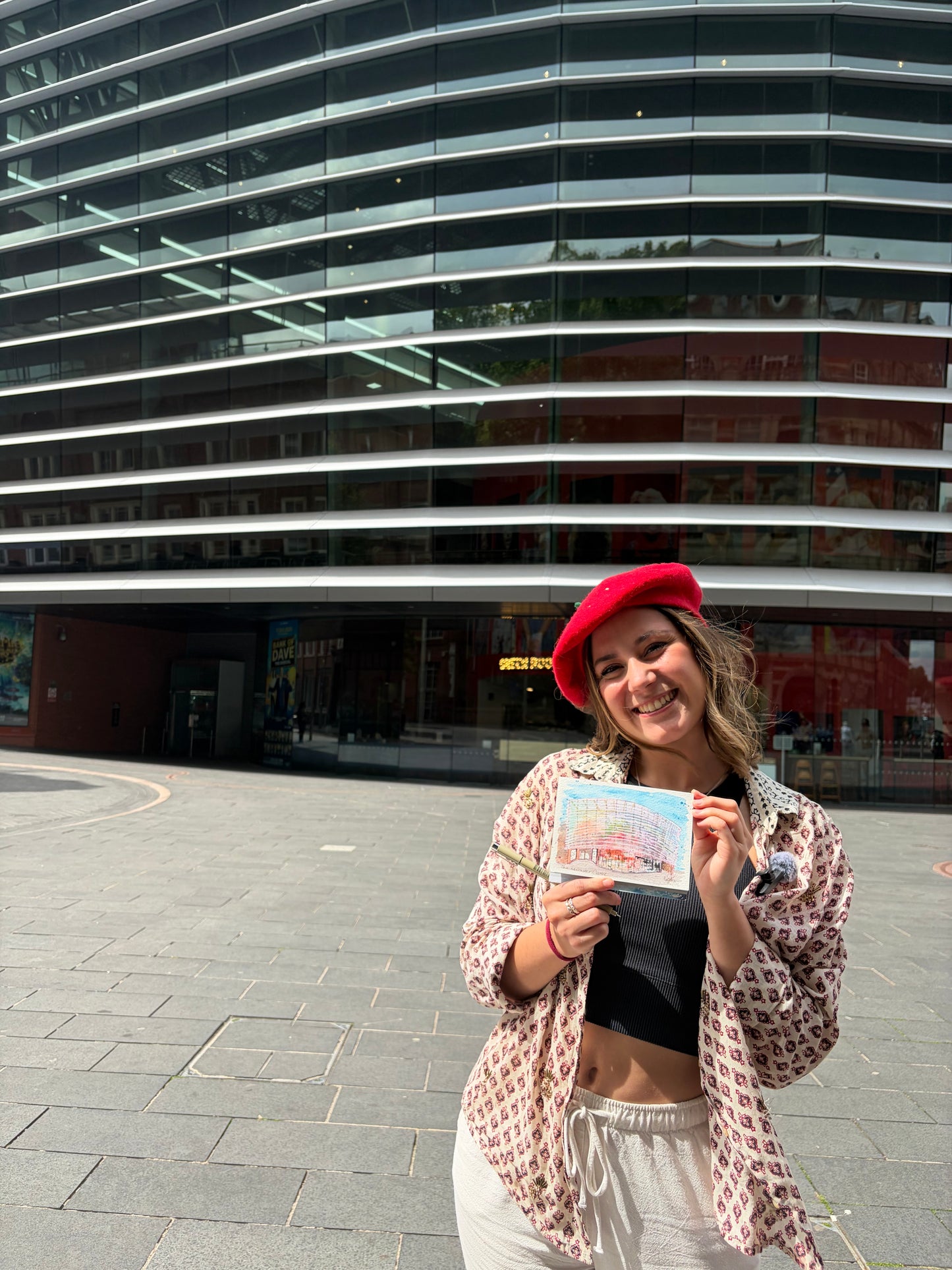Leicester Curve Theatre Postcard
