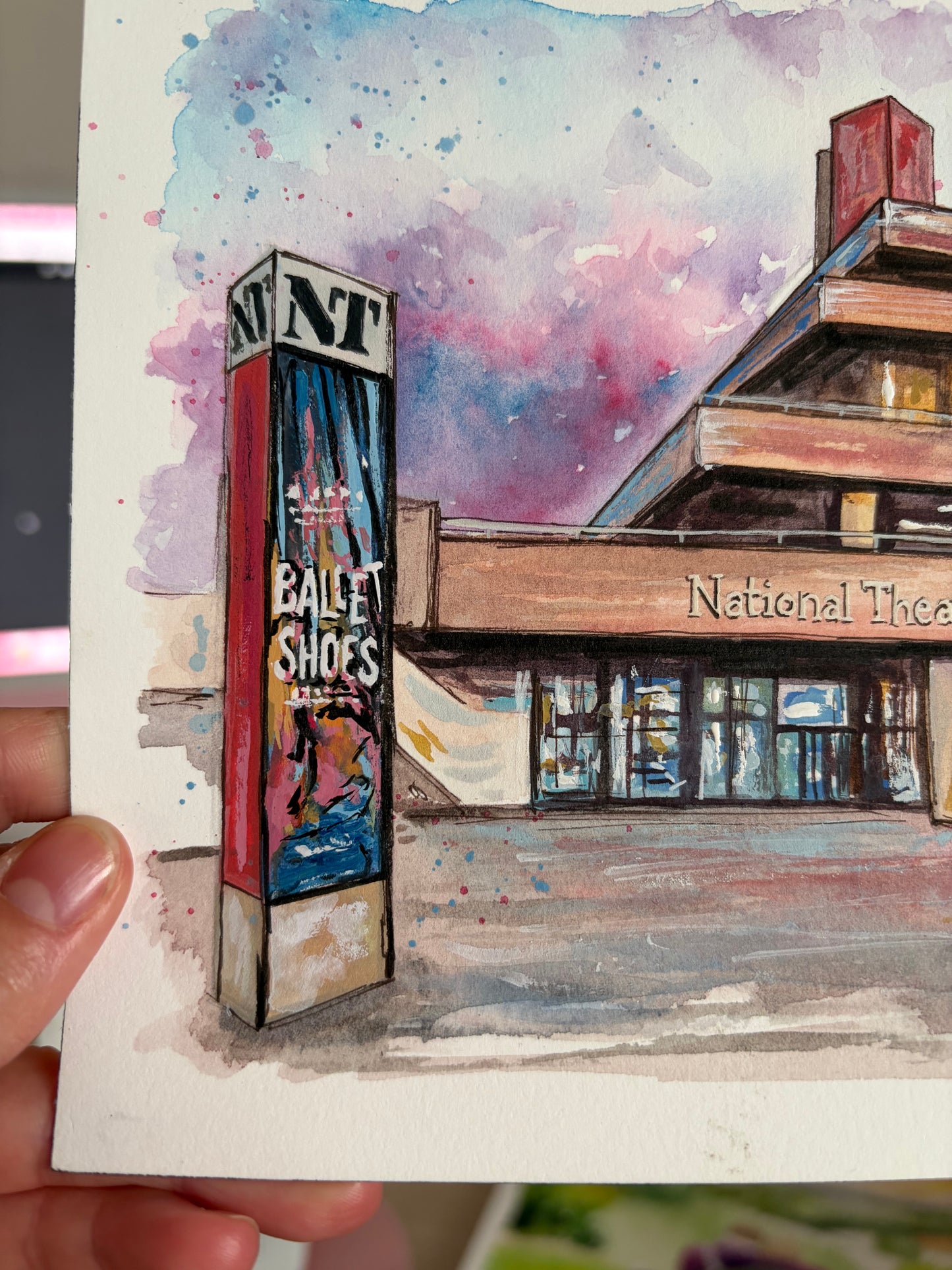 The National Theatre Print