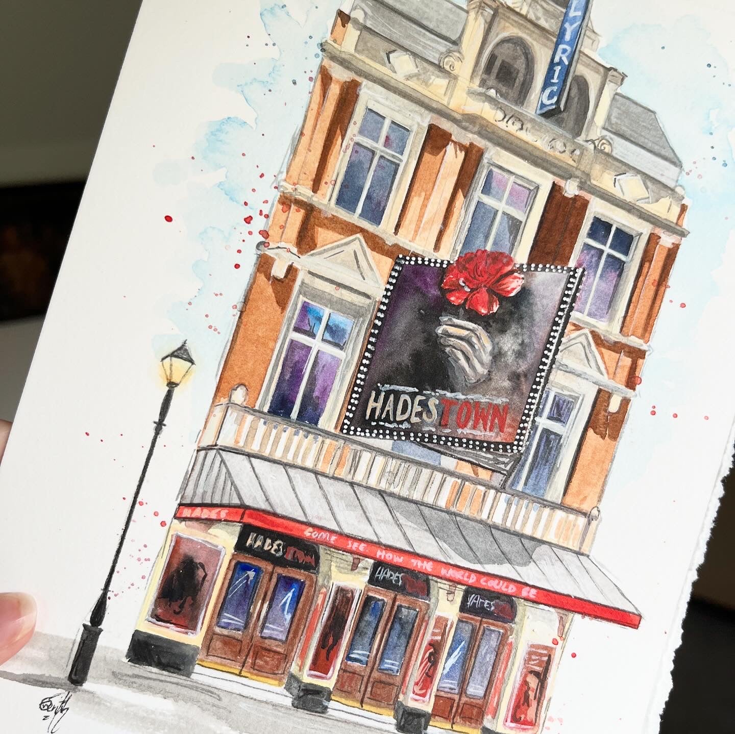 Lyric Theatre 'Hadestown' Print