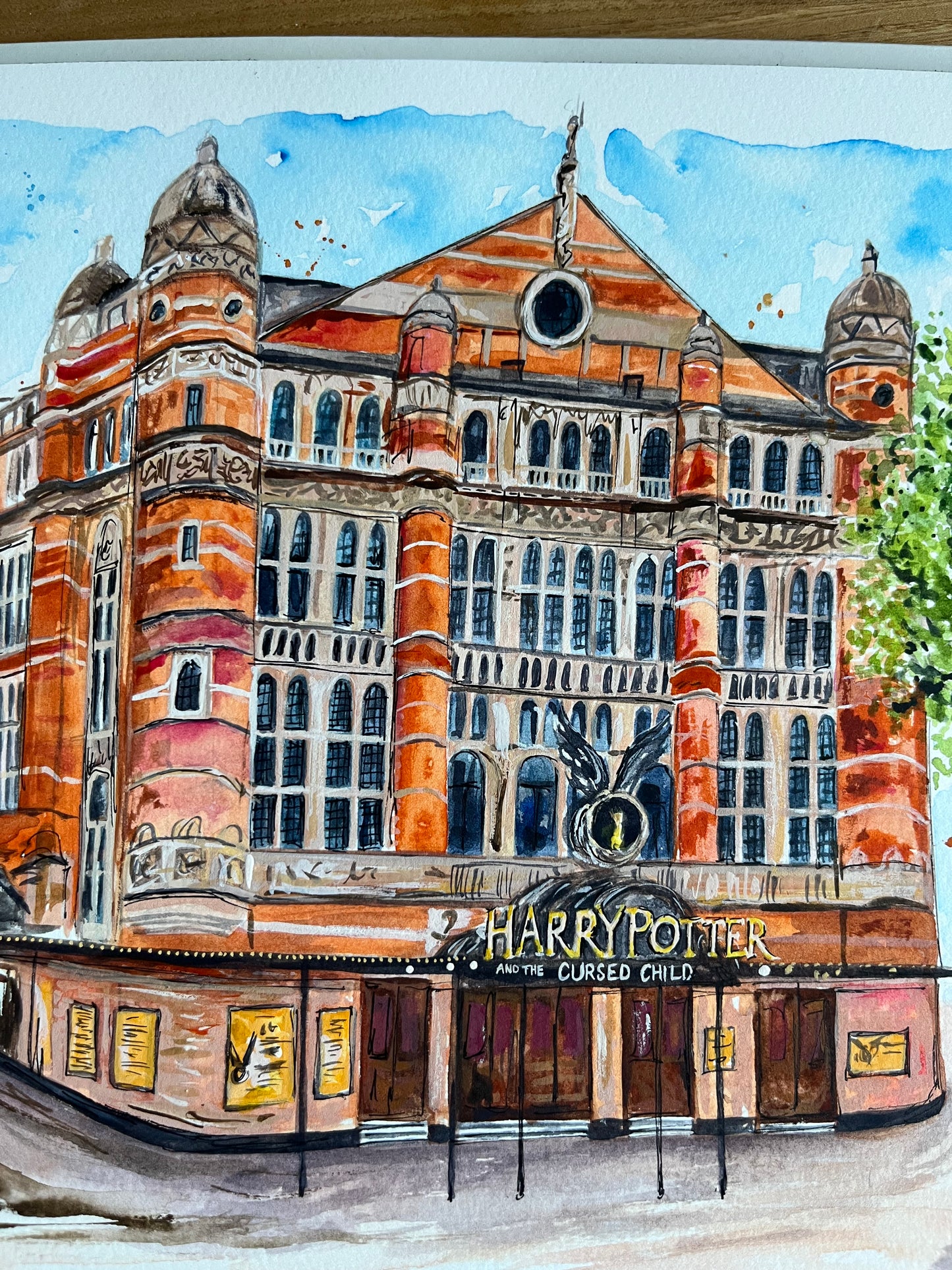 Palace Theatre Original Painting