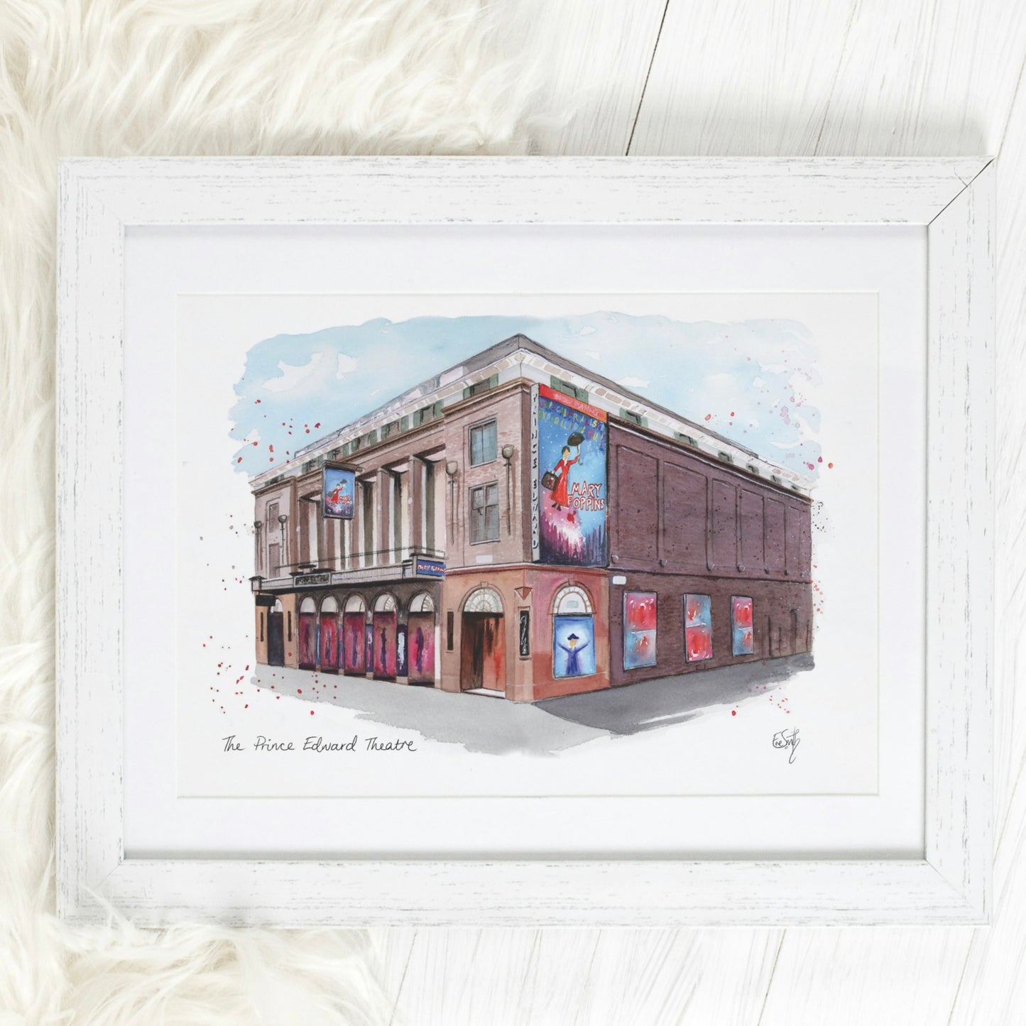 Prince Edward Theatre Print