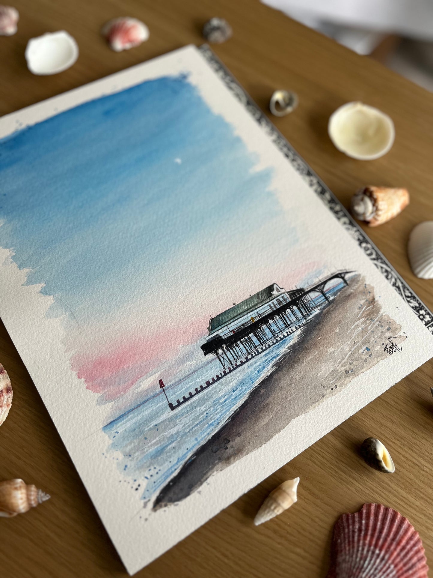 ‘Twilight in Cleethorpes’ Original Painting