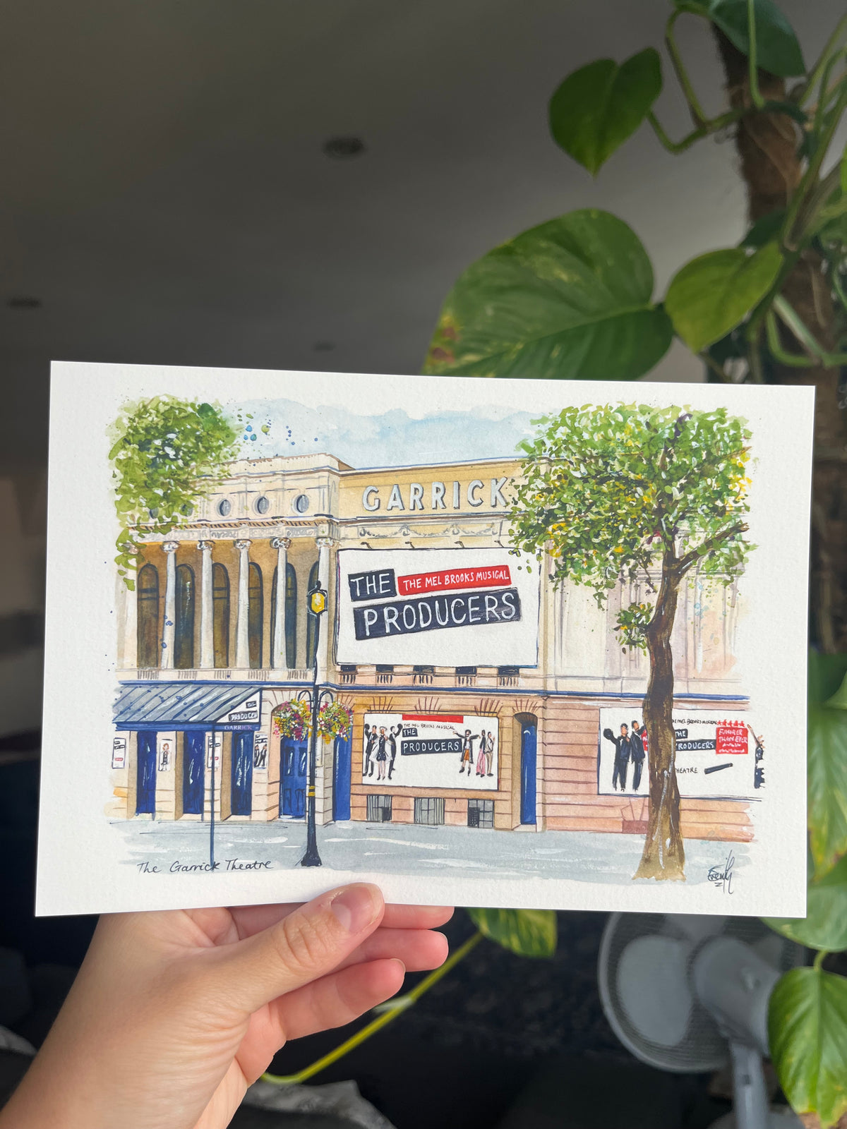 Garrick Theatre Print