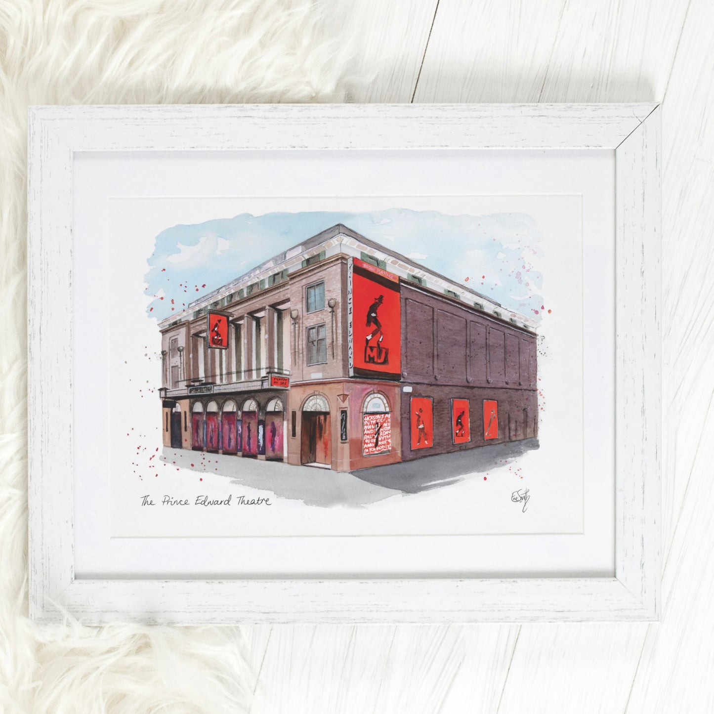 Prince Edward Theatre Print