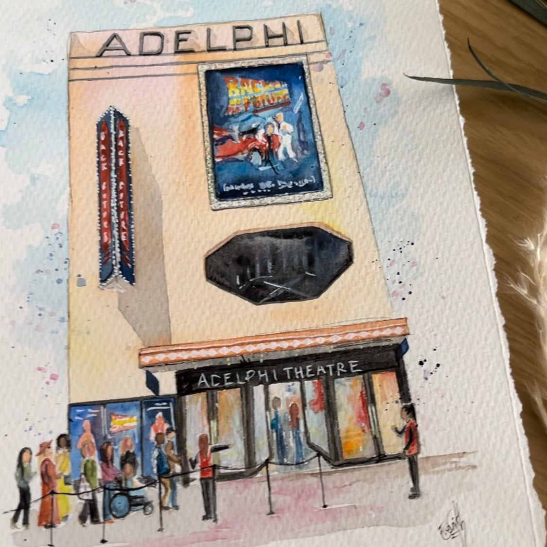 Adelphi Theatre Print