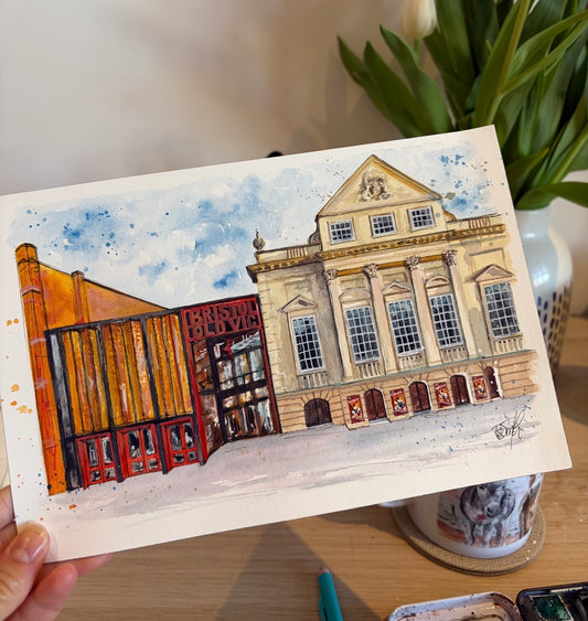 Bristol Old Vic Theatre Print