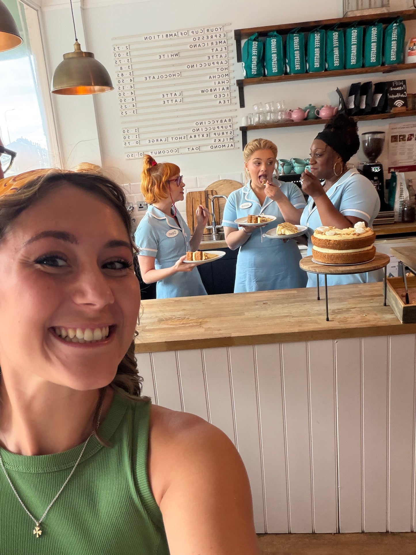 Waitress Bakery Print (Live-Illustration)