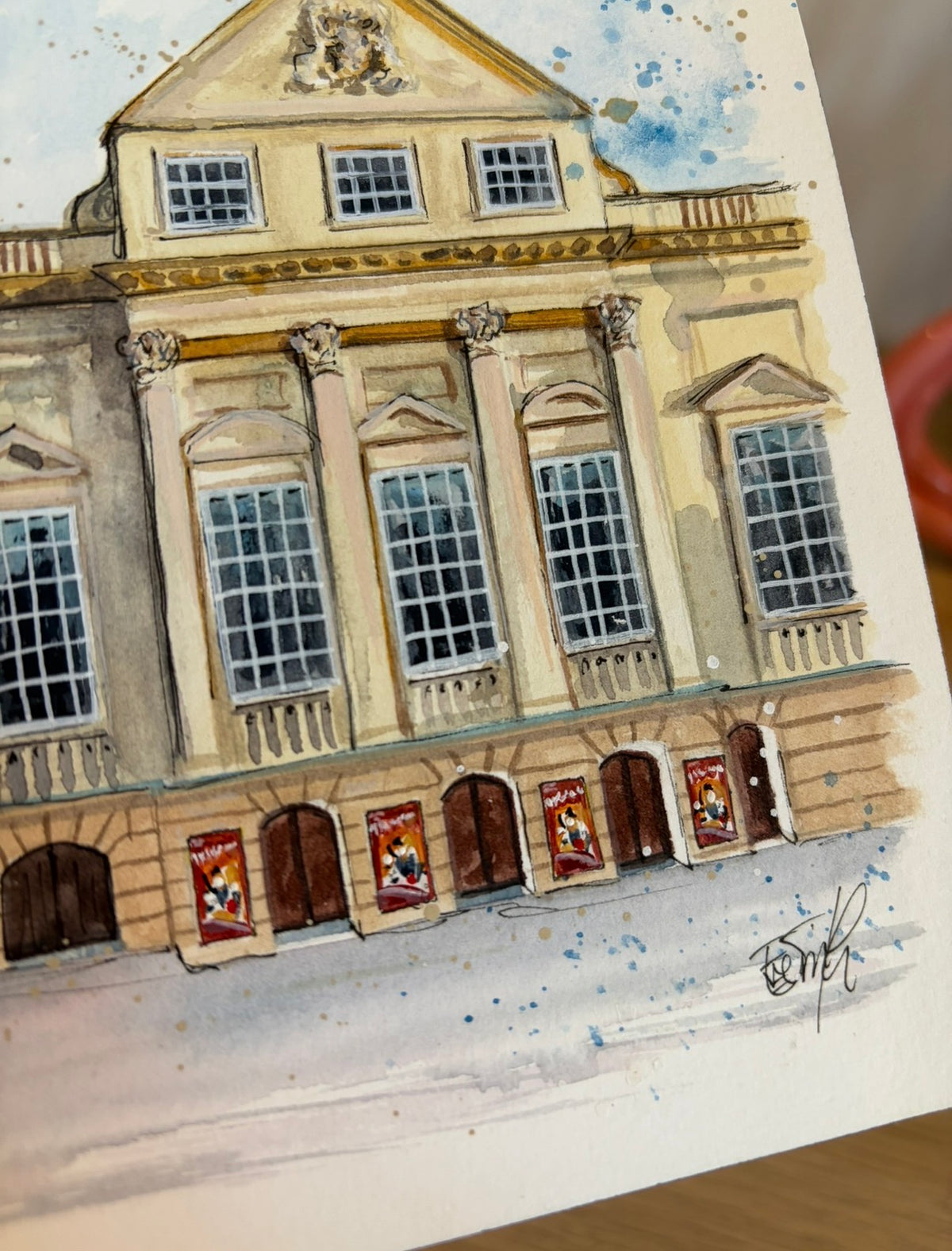 Bristol Old Vic Theatre Print