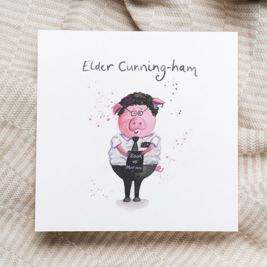 Elder Cunningham Greetings Card