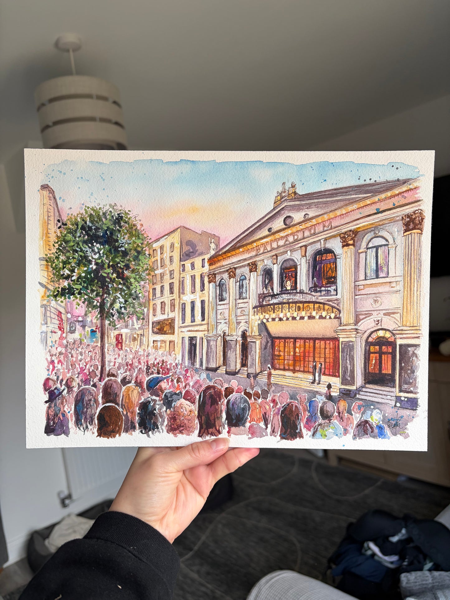 Evita at the London Palladium Print