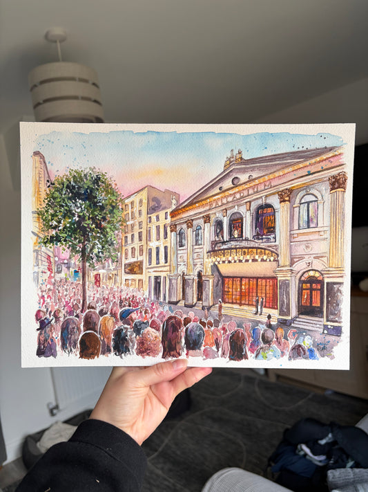 Evita at the London Palladium Print