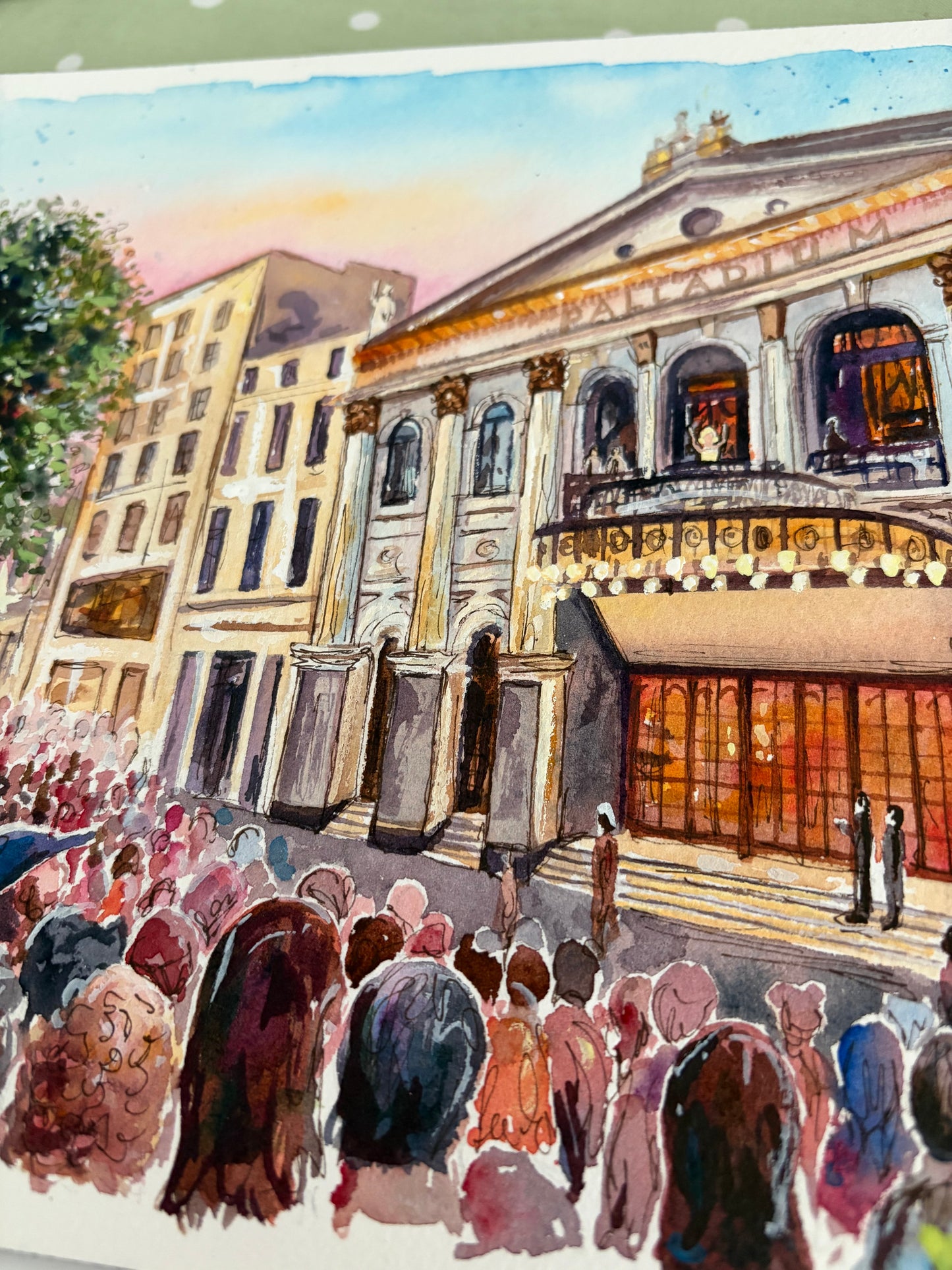 Evita at the London Palladium Print