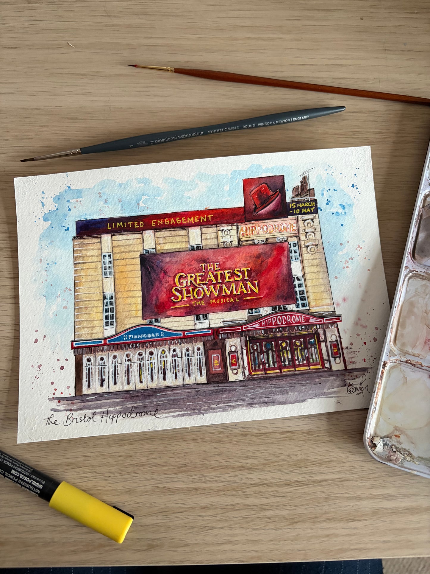 Bristol Hippodrome Print