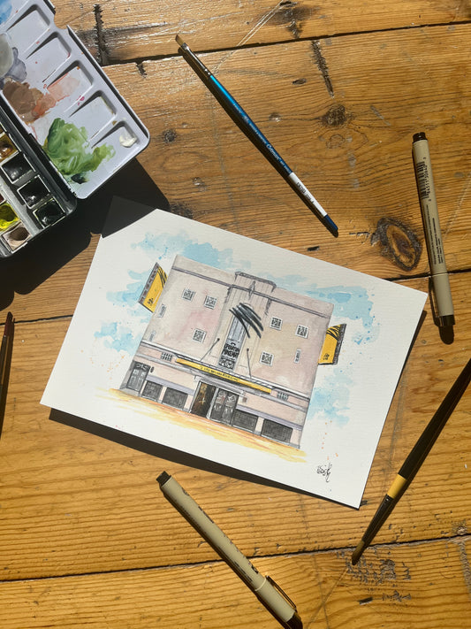 Fortune Theatre 'Operation Mincemeat' Original Painting