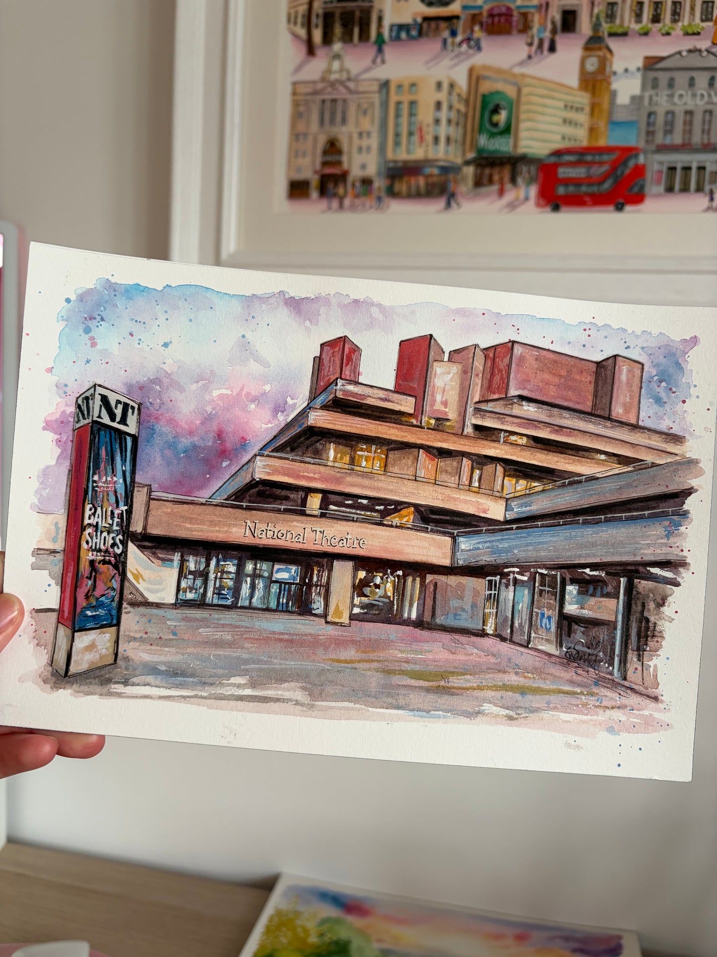 The National Theatre Print