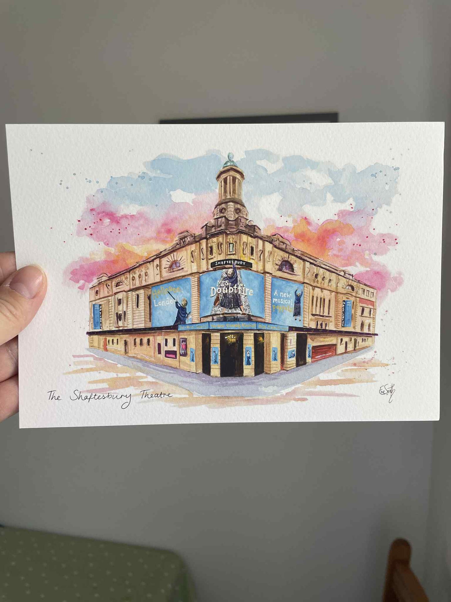 Shaftesbury Theatre Print