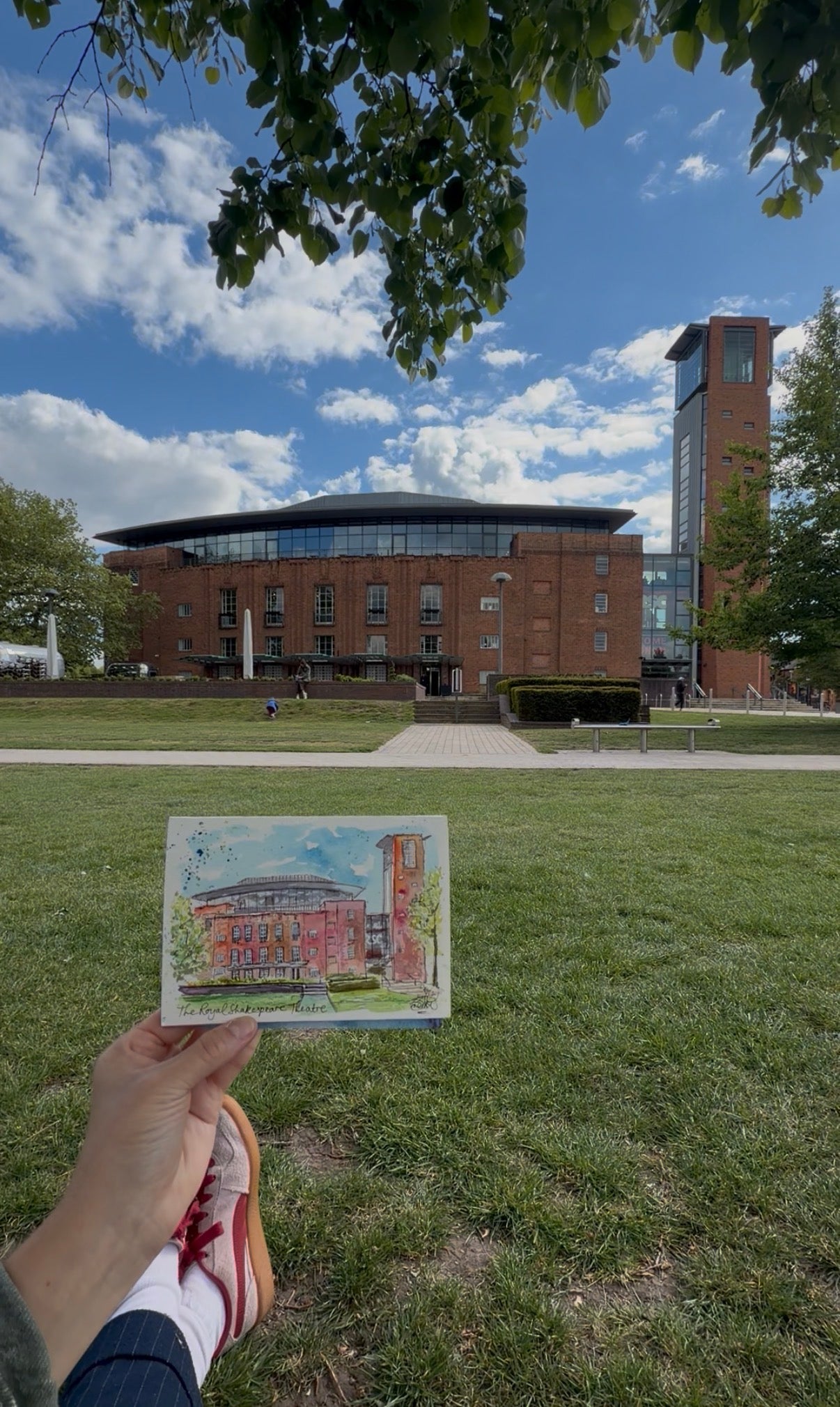 Royal Shakespeare Theatre Postcard