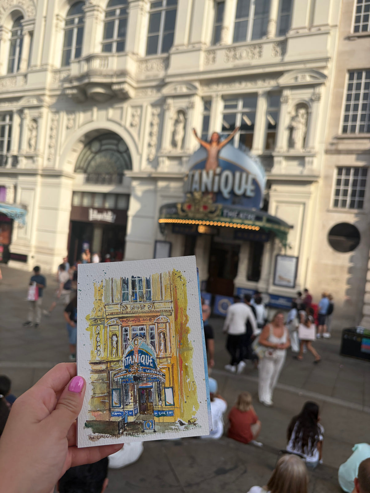 Criterion Theatre 'Titanique' Postcard