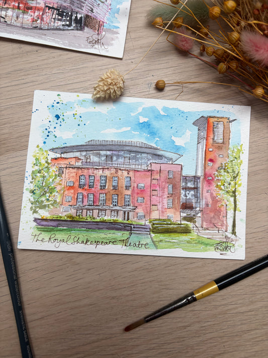 Royal Shakespeare Theatre Postcard
