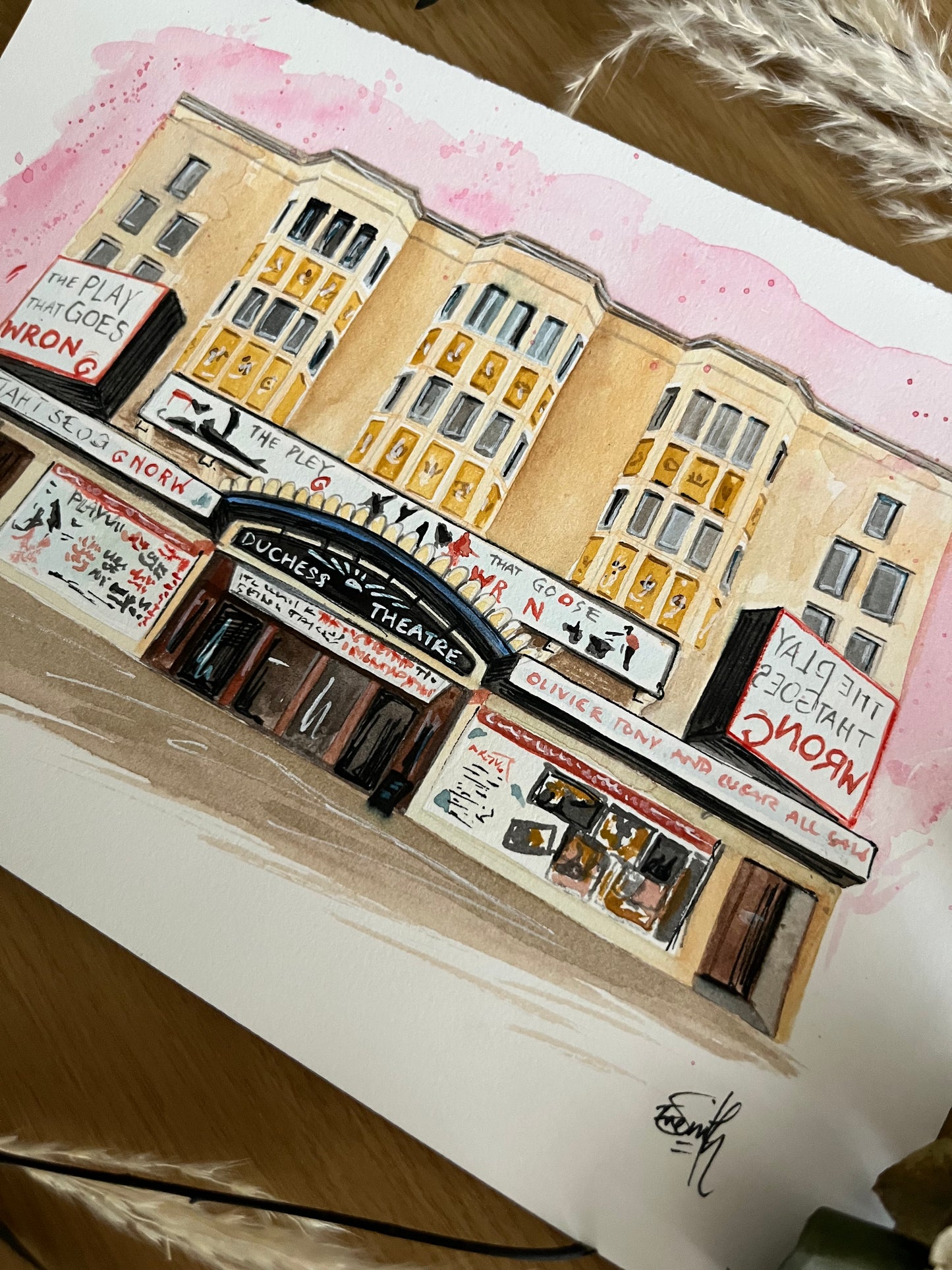 Duchess Theatre Print