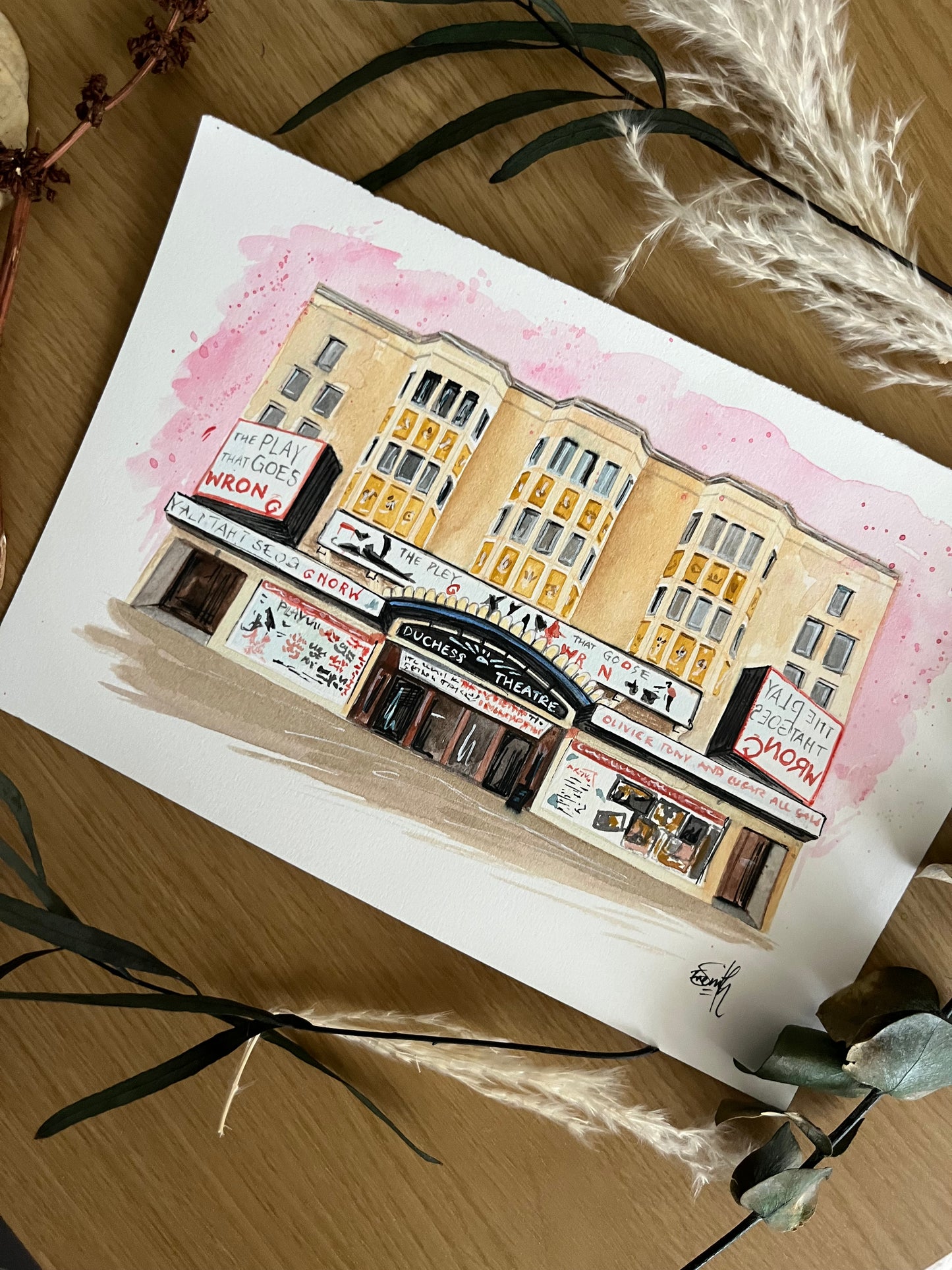 Duchess Theatre Print