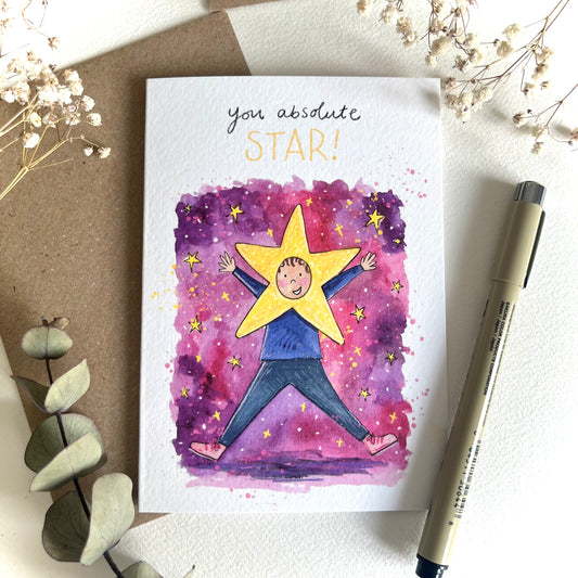 You Absolute Star Card