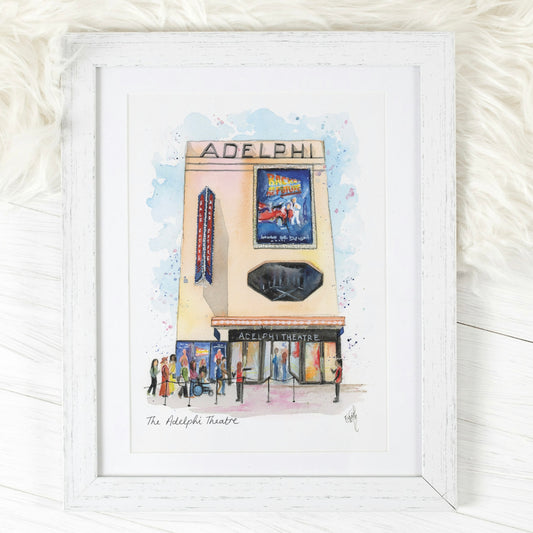 Adelphi Theatre 'Back to the Future' Print