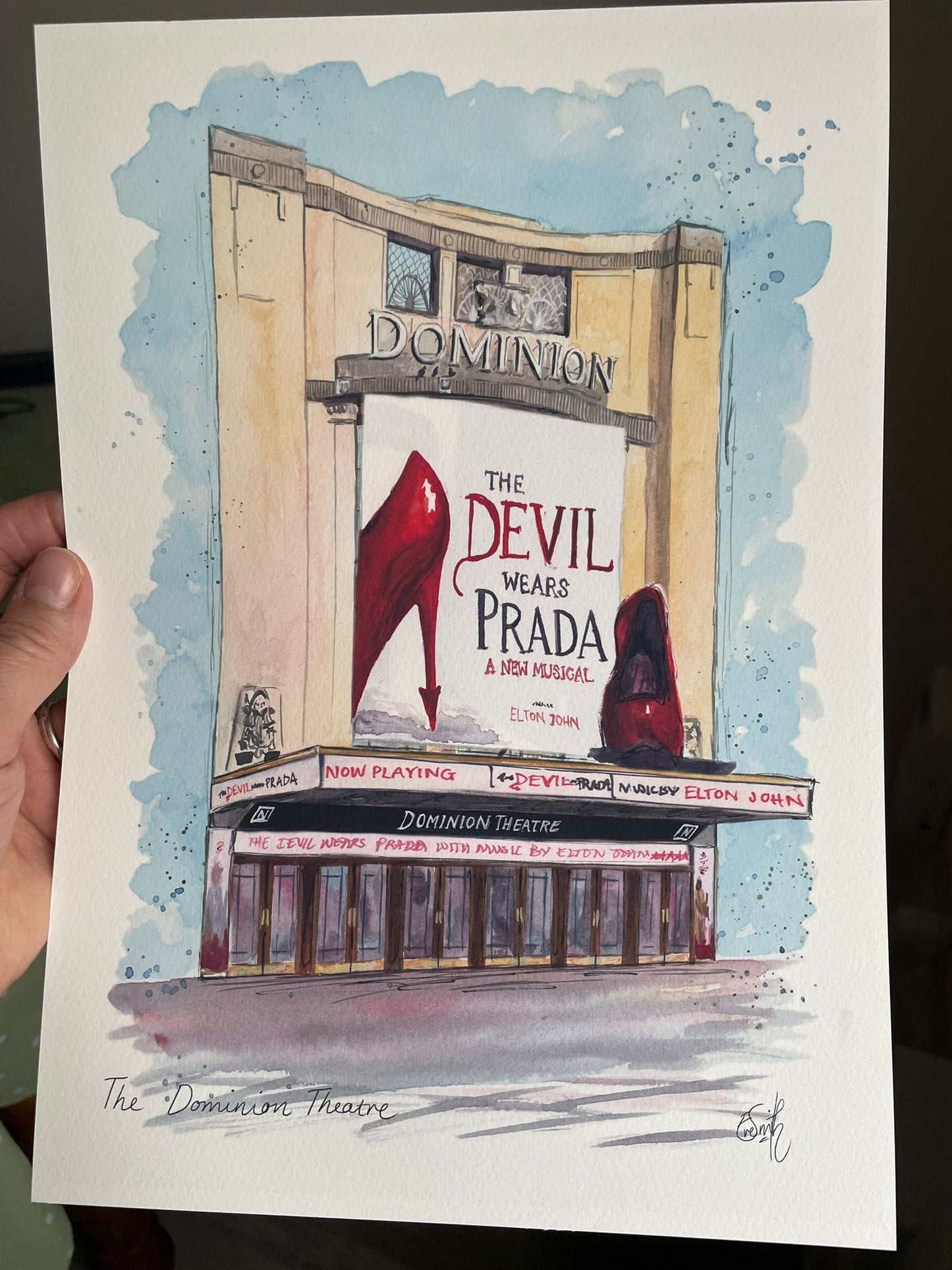 Dominion Theatre Print