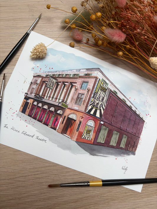 Prince Edward Theatre Print