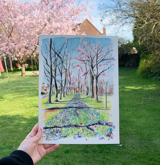 ‘People’s Park’ Original Painting