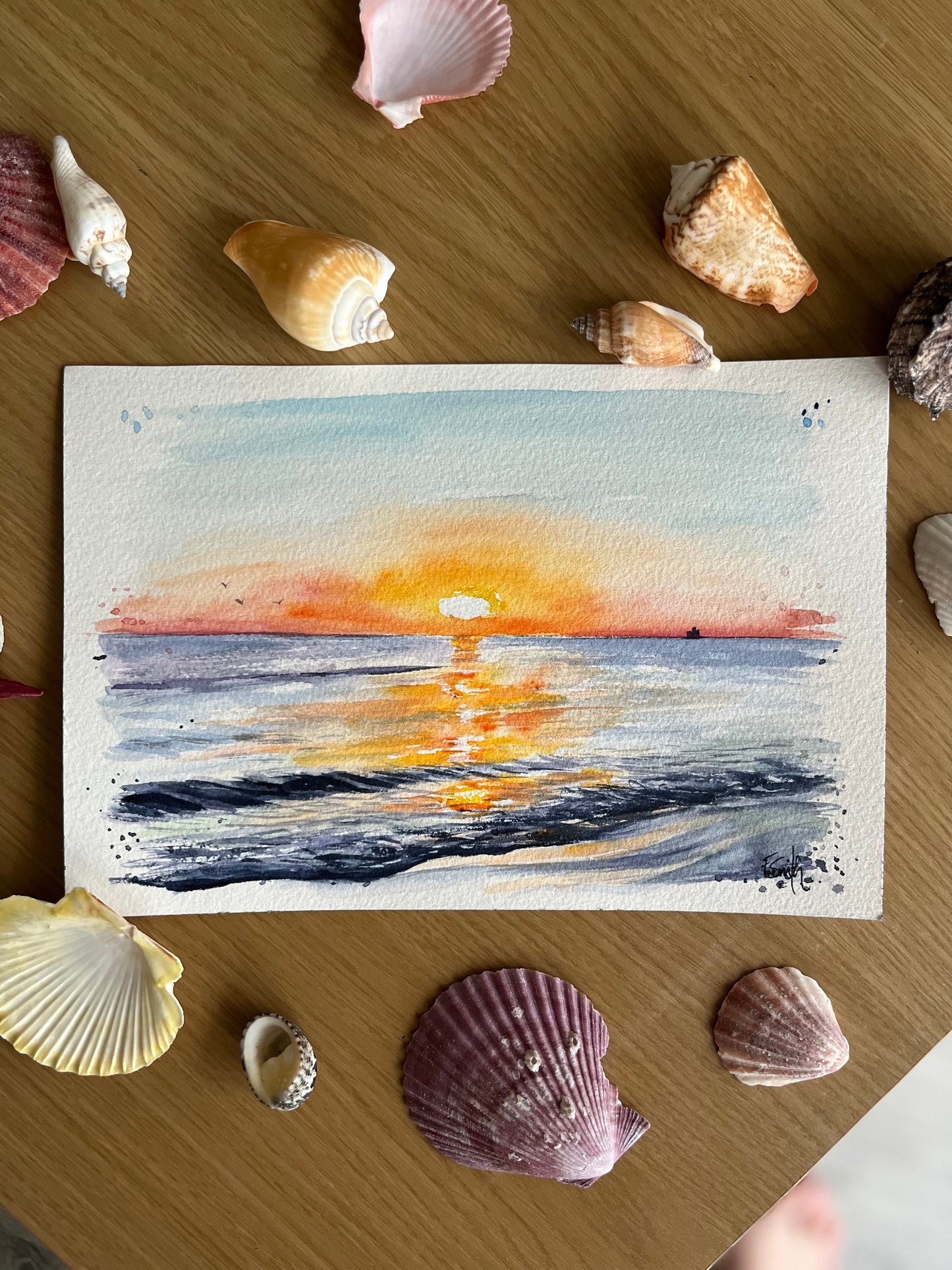 'Sunrise' Original Painting